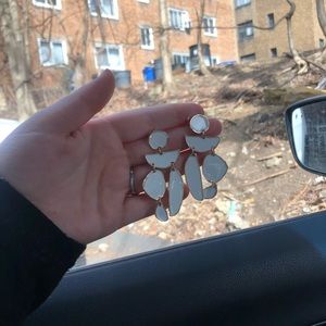 Funky and fancy earrings all in one!